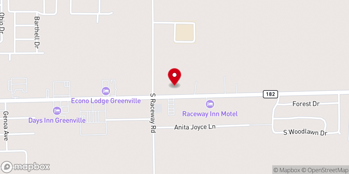 Map showing location of Grace Fellowship Church