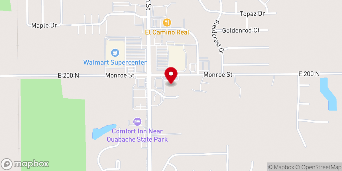 Map showing location of Loving Shepherd Ministries