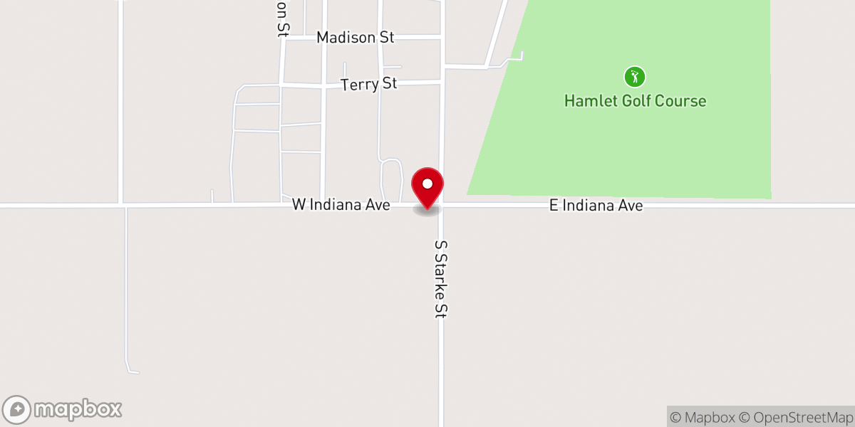 Map showing location of St Matthew Lutheran Church