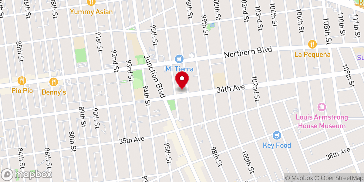 Map showing location of New York Brazilian SDA Church