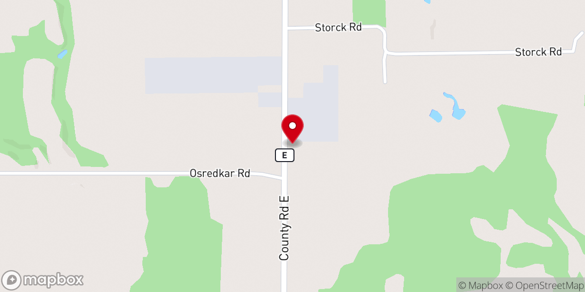 Map showing location of St. Anne Catholic Church