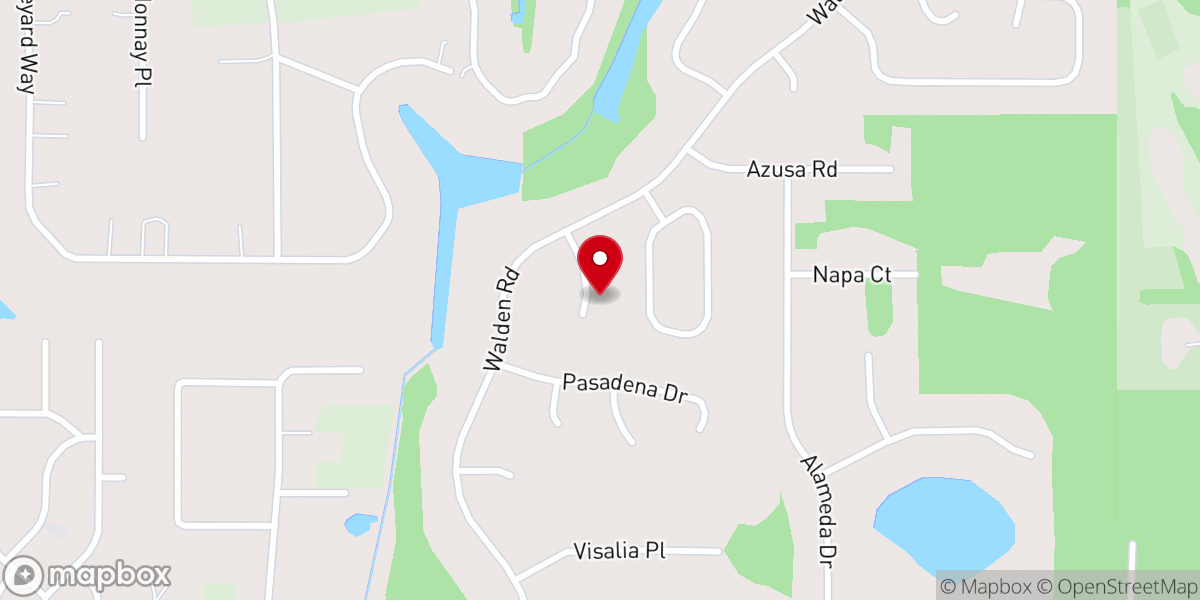 Map showing location of Tallahassee Fellowship Inc