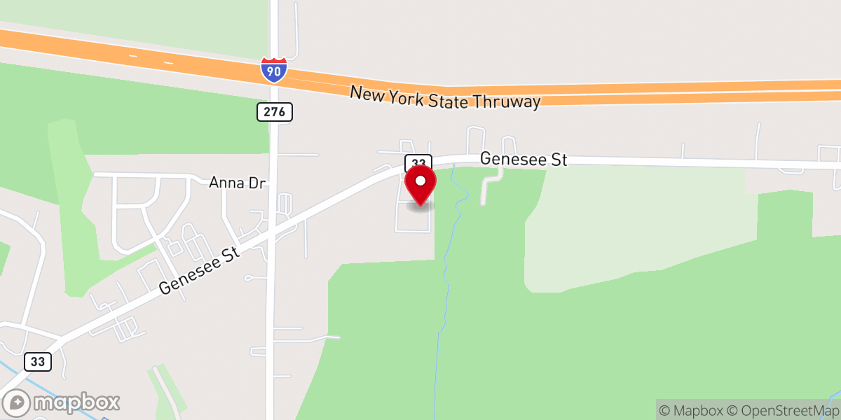 Map showing location of Love Joy Church