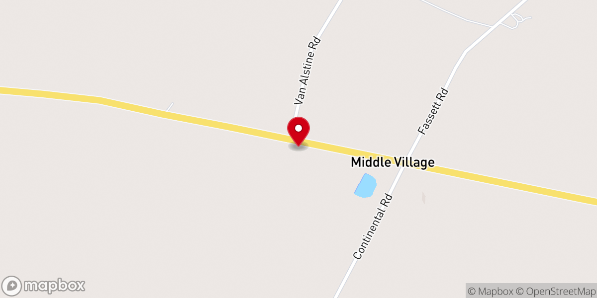 Map showing location of First Presbyterian Church of Springfield