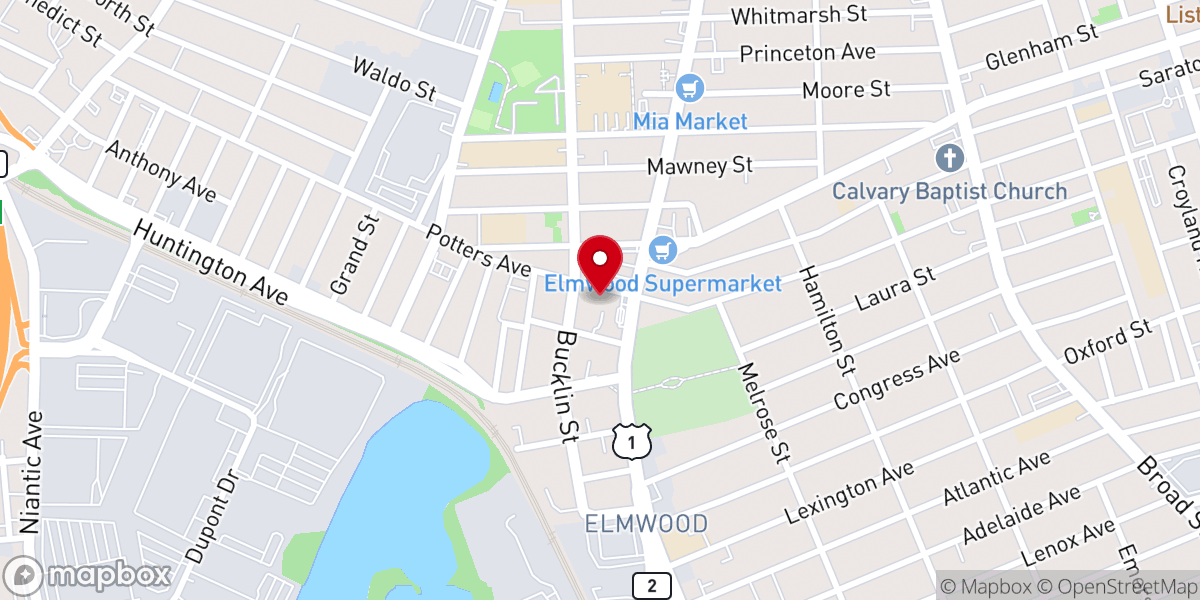 Map showing location of Truth Tabernacle