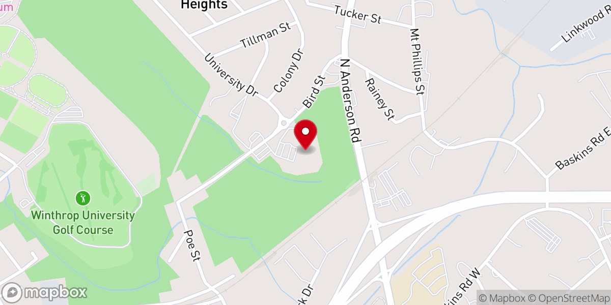 Map showing location of Saint Annes Catholic Church