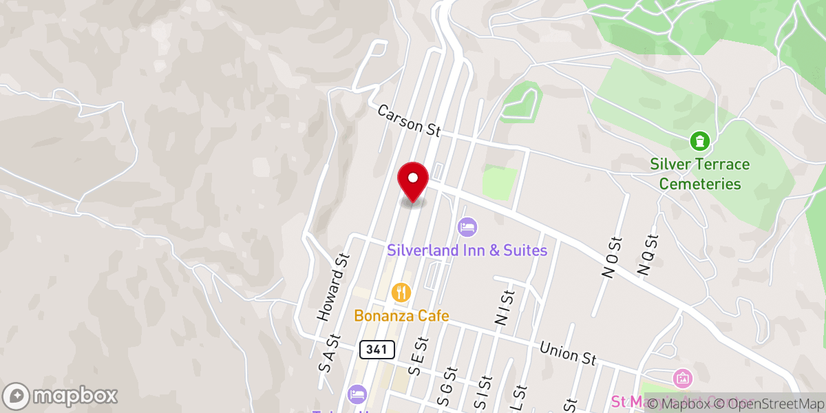 Map showing location of Masonic Escurial Lodge #7