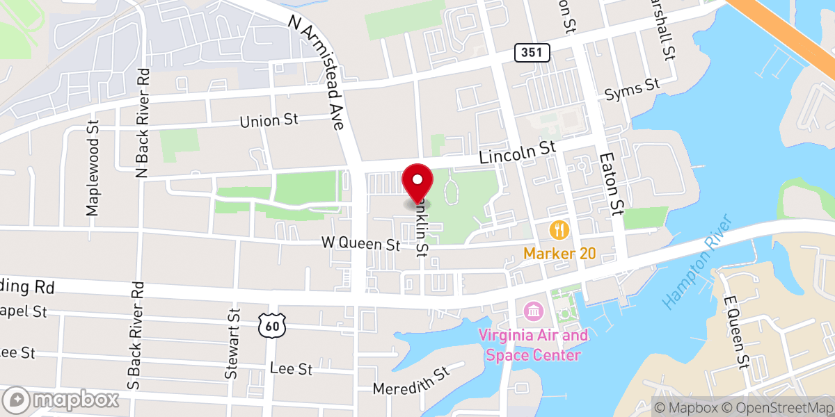 Map showing location of Holy Temple Pentecostal Ministry