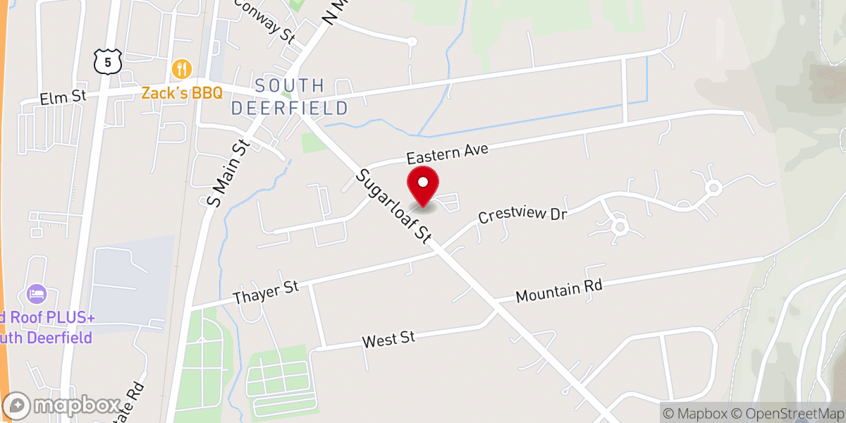 Map showing location of Pope St John Paul II Center-SD