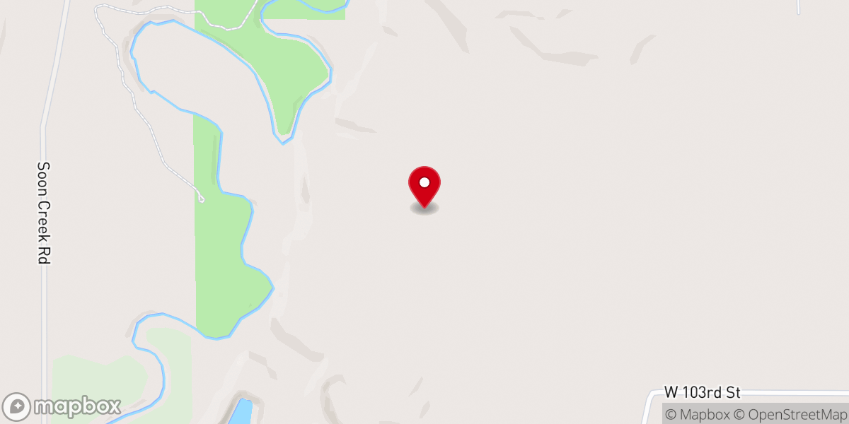 Map showing location of De Soto Youth Ministries Inc