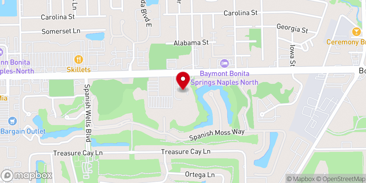 Map showing location of Saint Marys Episcopal Church Columbarium