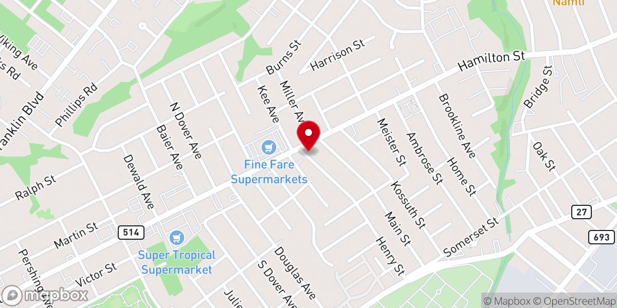Map showing location of Centro Mundial De Adoracion Inc