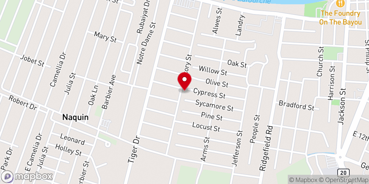 Map showing location of The Dwelling Place Community Church