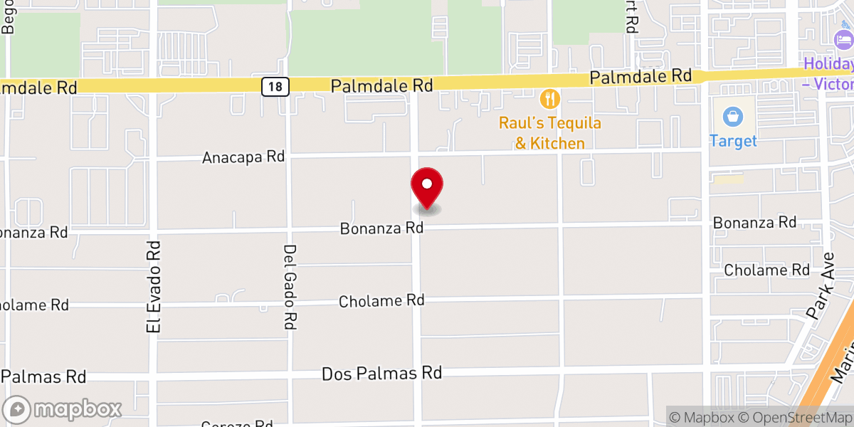 Map showing location of Christian Covenant Church