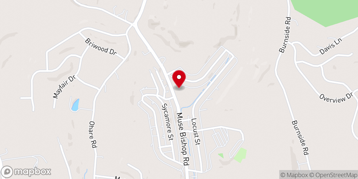 Map showing location of Holy Rosary Church - St. Oscar Romero Parish