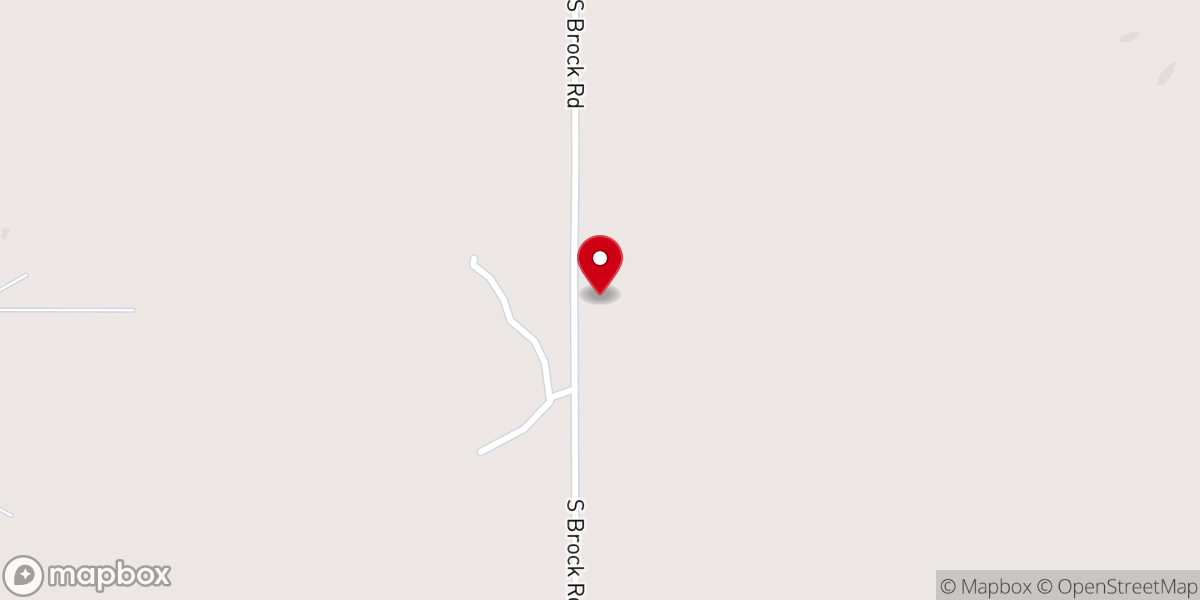 Map showing location of Crinerville Church