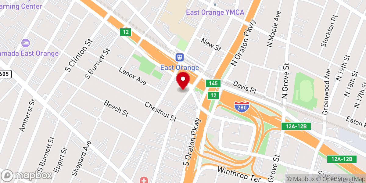 Map showing location of Little Rock Holiness Temple
