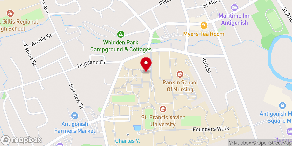 Map showing location of Memory of Mifflen's