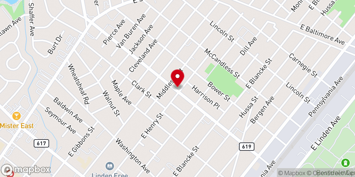 Map showing location of Holy Mountain Church