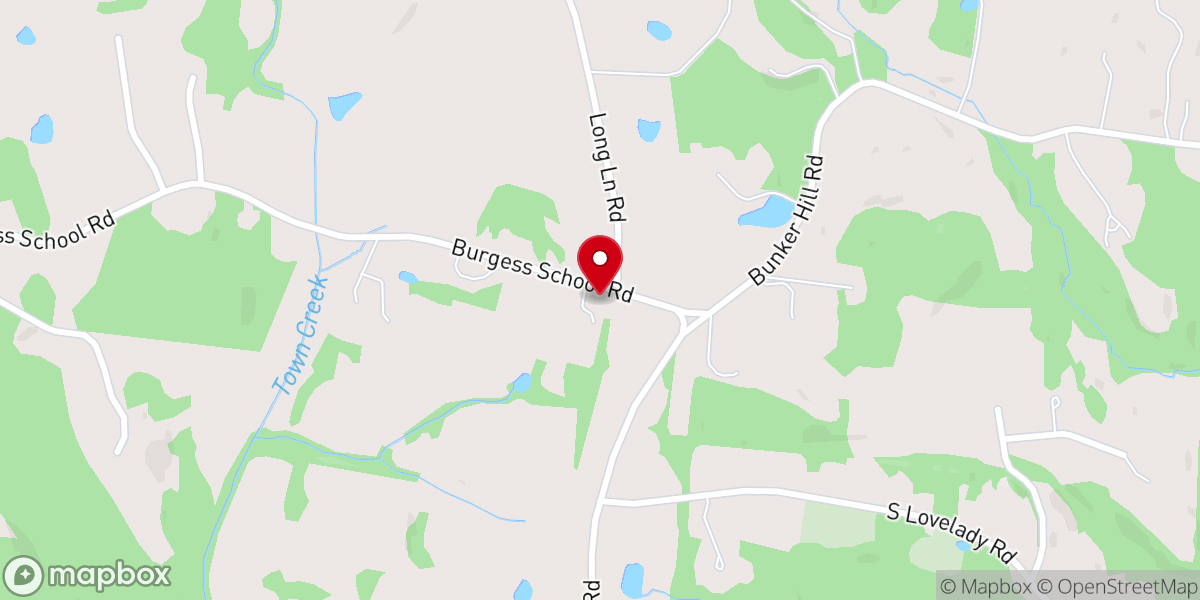 Map showing location of Brindleys Chapel Church of God