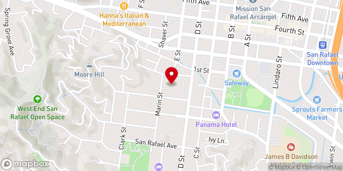 Map showing location of Guzman Julio A