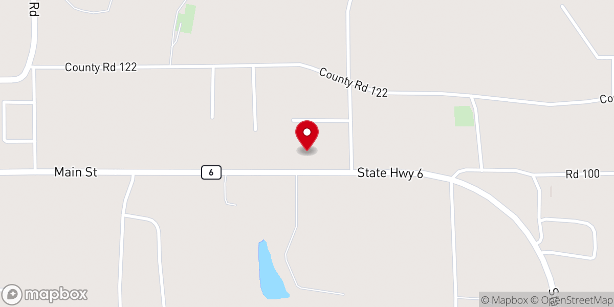 Map showing location of Nettelton Church of Christ