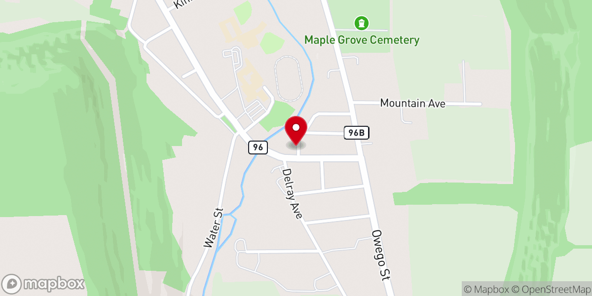 Map showing location of The Village Chapel