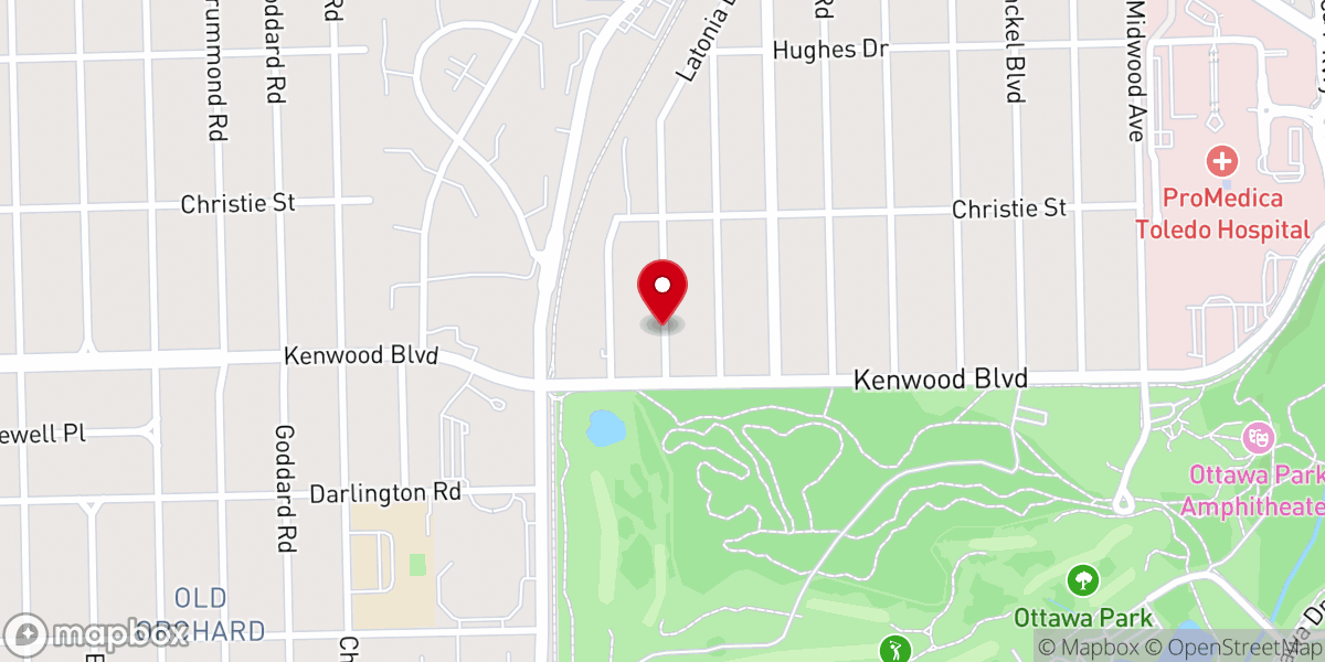 Map showing location of Empowerment Temple Ministries