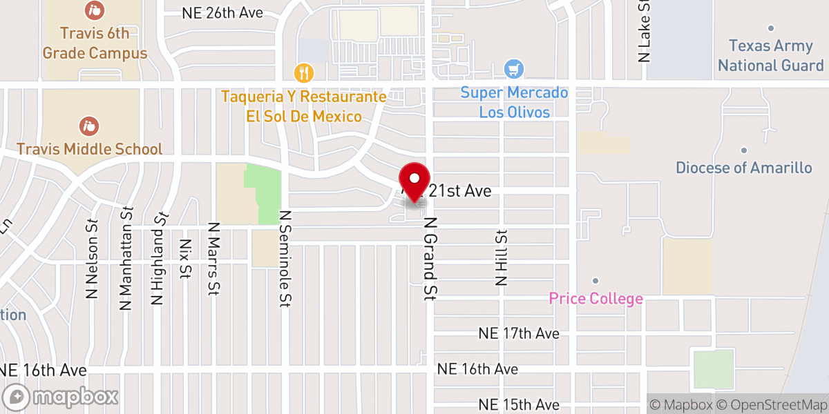Map showing location of Our Lady of Viet-Nam Catholic Church
