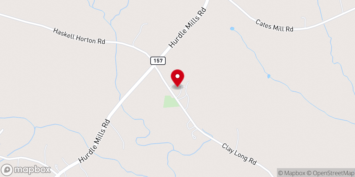 Map showing location of Mt Zion Methodist Church