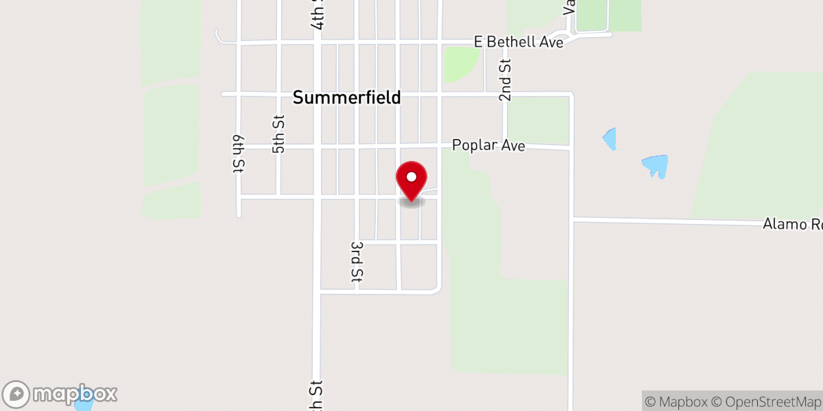 Map showing location of Holy Family Catholic Church