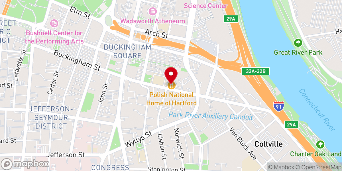 Map showing location of For His Glory Church Ministries, Inc