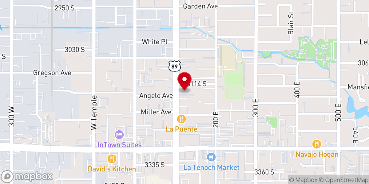 Map showing location of Victory Outreach Salt Lake City Church