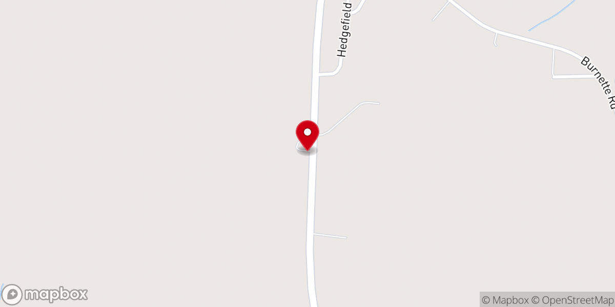 Map showing location of Harpers Chapel