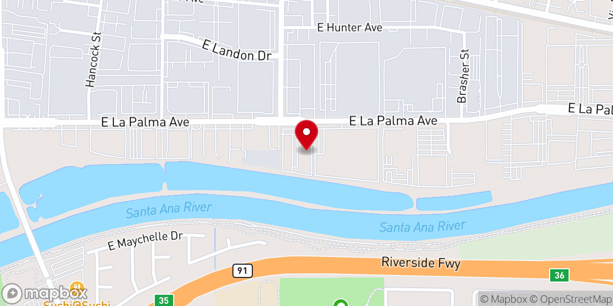 Map showing location of Word 153 Love Korean Methodist Church