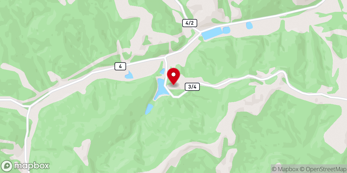 Map showing location of Pleasant Grove Church