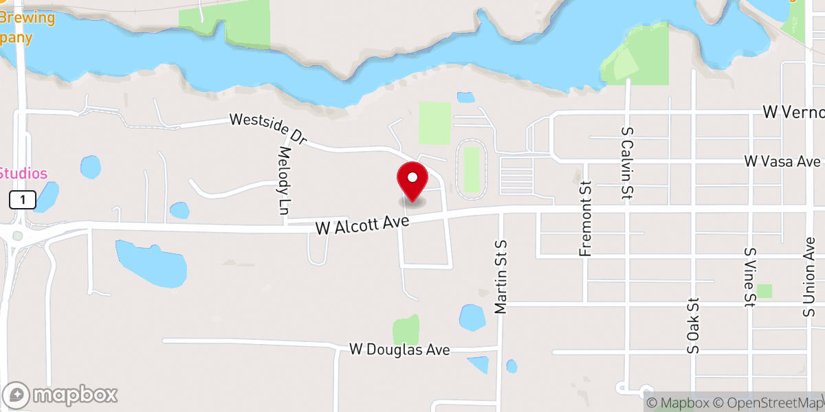 Map showing location of The Lutheran Brethren & Lutheran Brethren Seminary