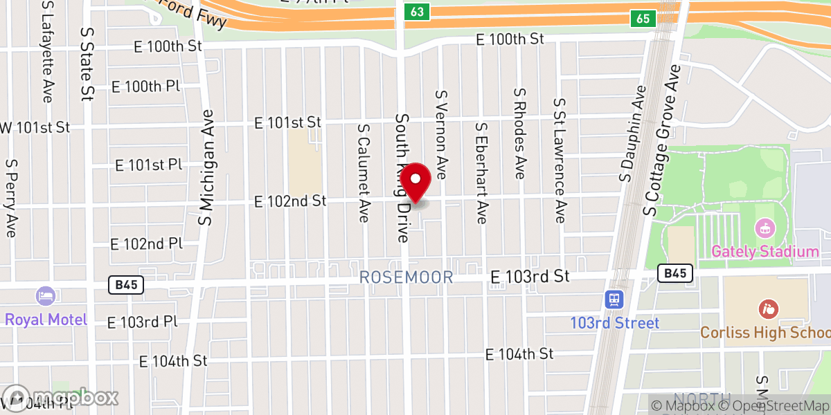 Map showing location of Saint John De La Salle Roman Catholic Church