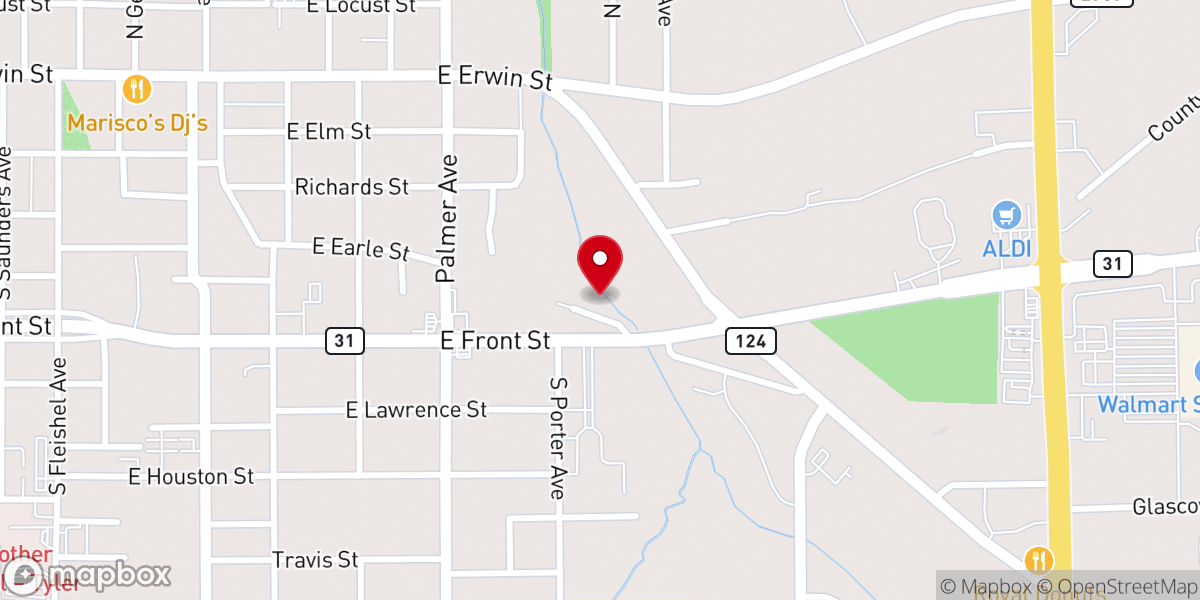 Map showing location of Kingdom Family Church