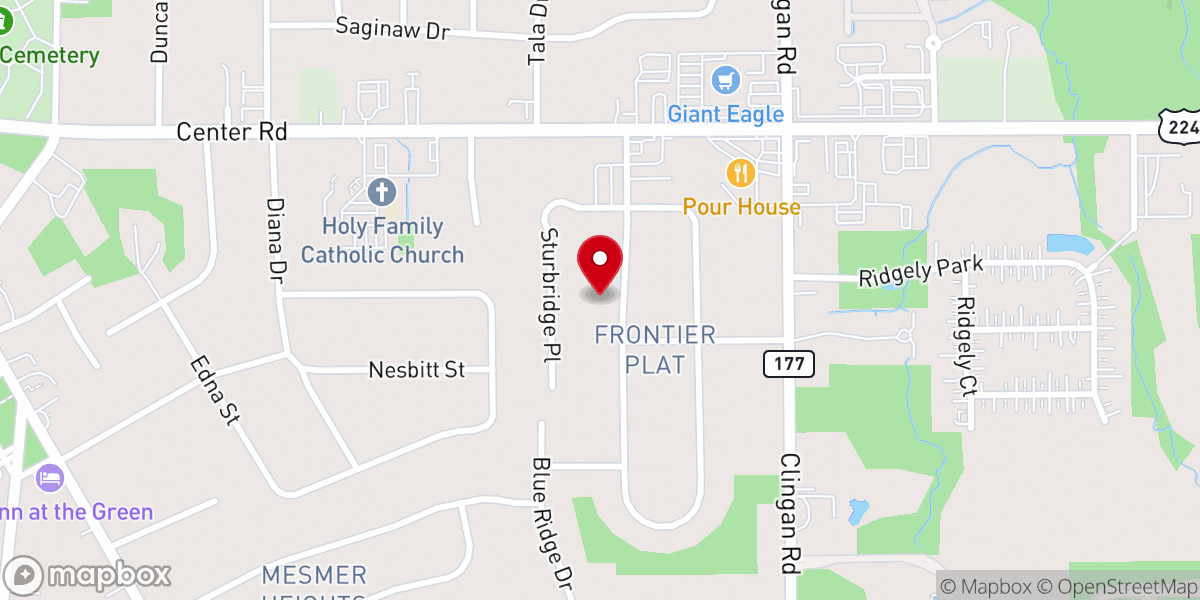 Map showing location of Grant Michael