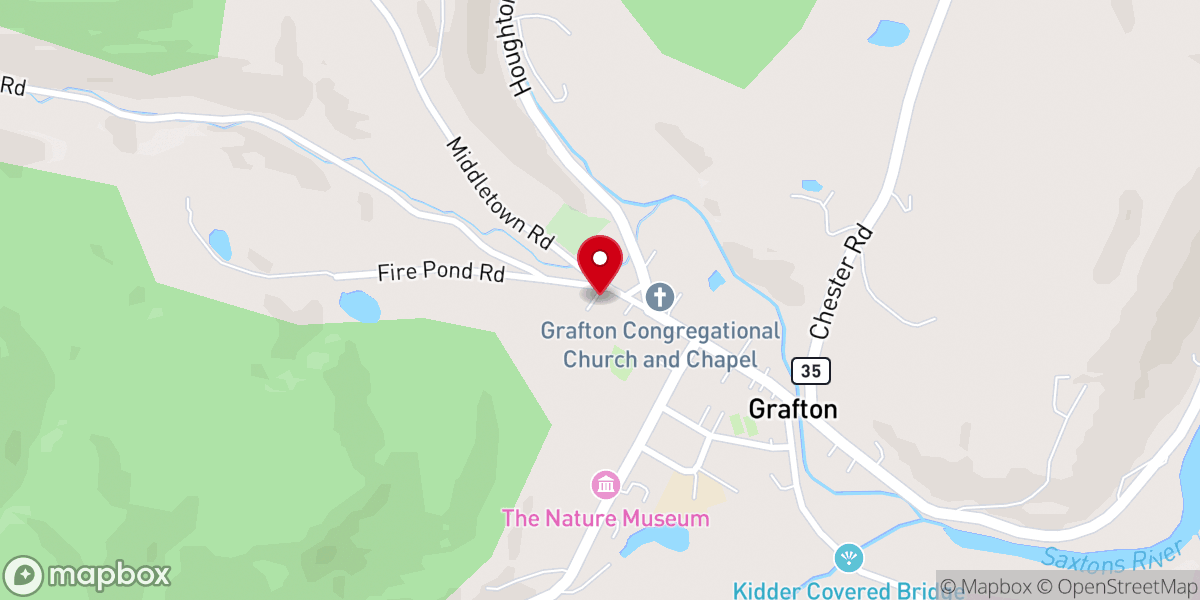 Map showing location of Grafton Church-UCC & ABC