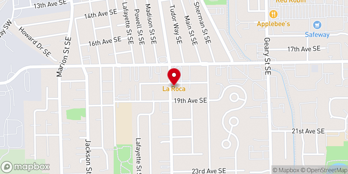 Map showing location of Hill Street Church of Christ