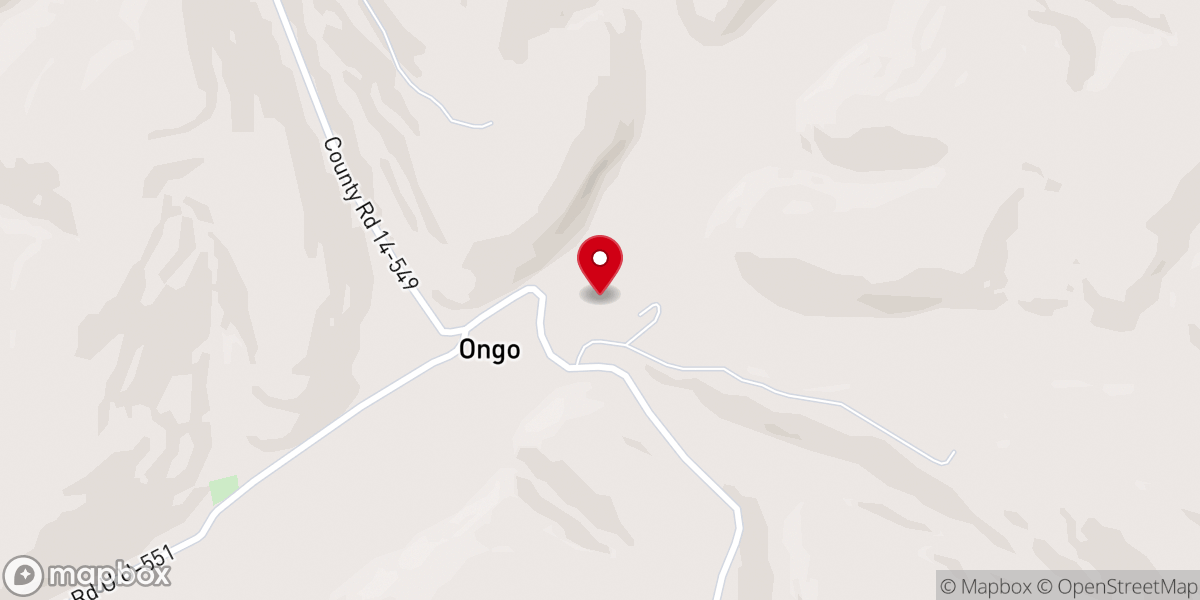 Map showing location of Swan Creek Chapel