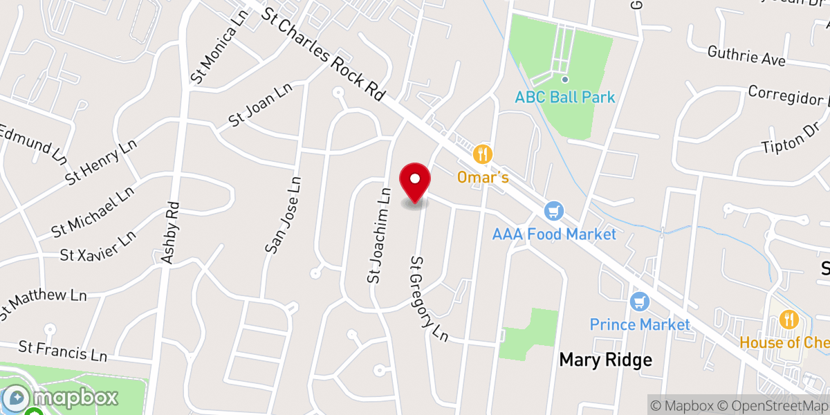 Map showing location of New Beginnngs Apostolic Church
