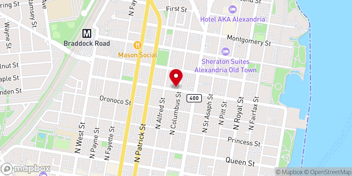 Map showing location of New Pentecostal Church