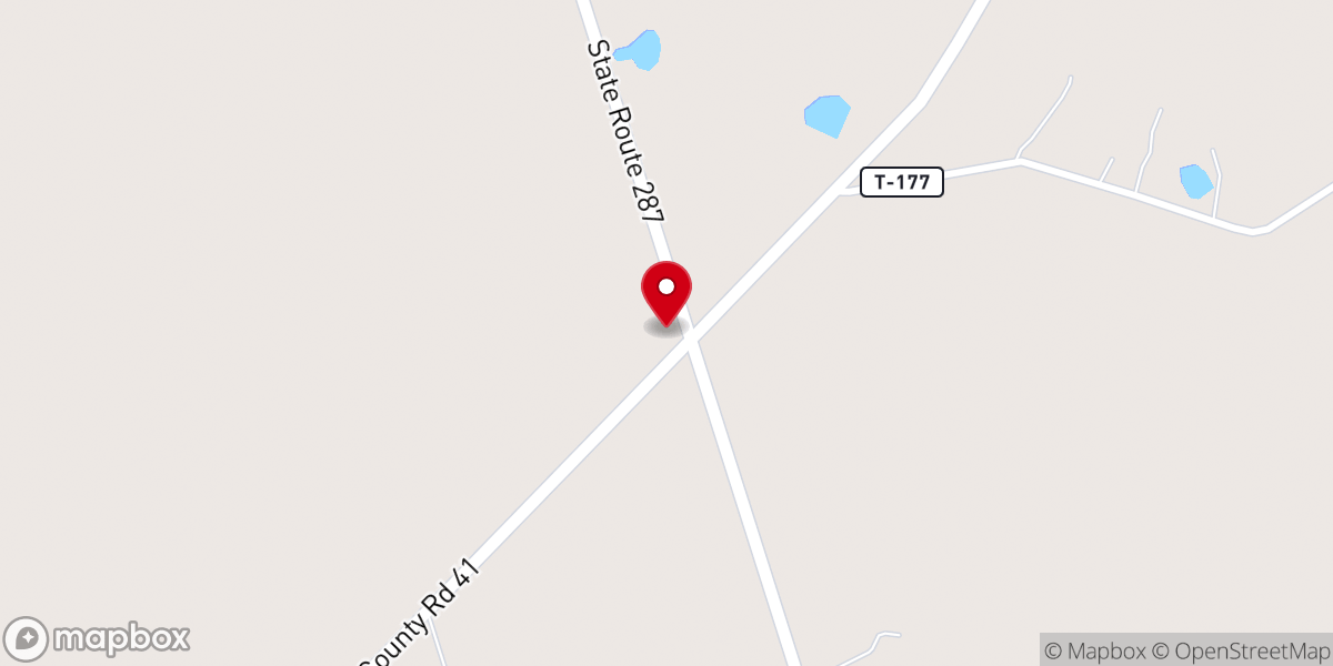 Map showing location of Union Chapel Community Church