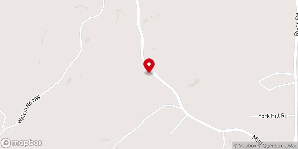 Map showing location of Pleasant Hill Primitive Baptist Church