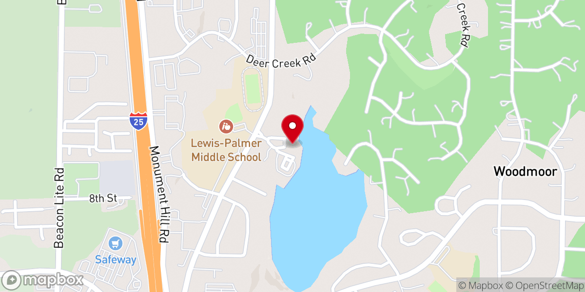 Map showing location of Vanguard Tri-Lakes