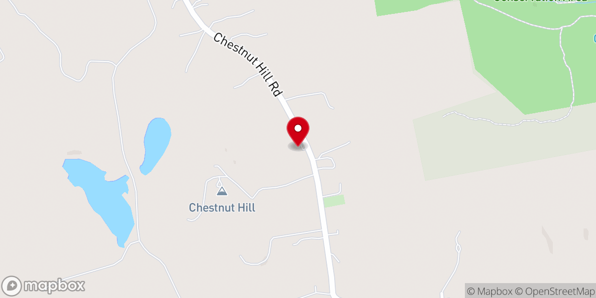 Map showing location of Chestnut Hill Chapel