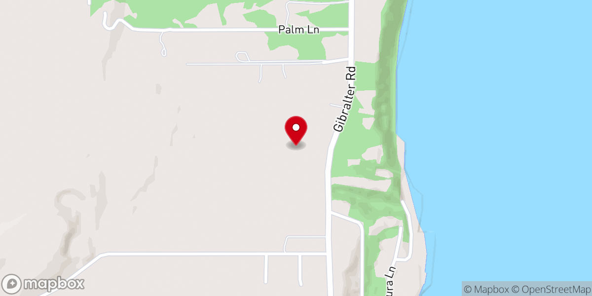 Map showing location of Wisteria Gardens
